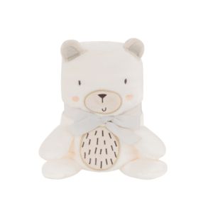 Manta de regalo con bordado 3D My Teddy Kikkaboo