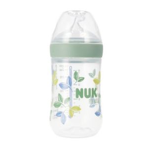 Biberón Nuk Nature Green 260ml - Alimentación Natural para Bebés