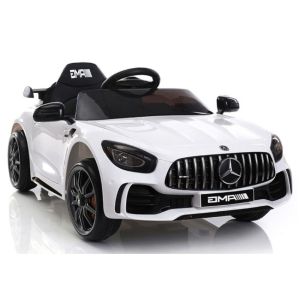 Coche eléctrico Mercedes GTR para montar - Blanco