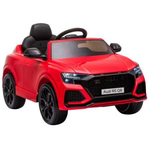 Coche Eléctrico Infantil Audi RS Q8 Rojo con Control Remoto