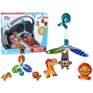 Móvil Infantil de Animales Colgante Portátil con Clip
