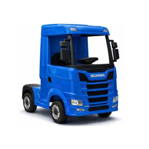 Coche Eléctrico Infantil Scania 500R HL698 Azul 4x4