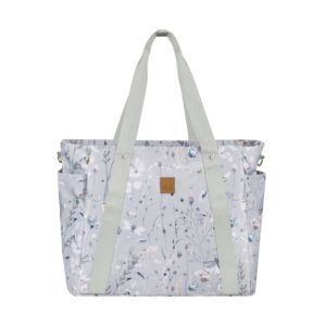 Bolsa de mamá Kikkaboo Florence Dreamy Fields Gris