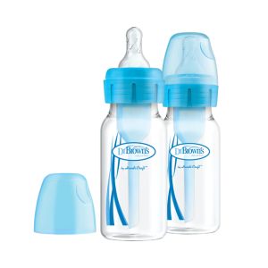 Biberón Dr Brown's Options+ 4 oz/120 ml Azul - Pack 2