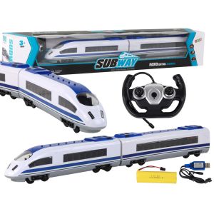 Tren teledirigido 65 cm con luces R/C LEAN Toys vista lateral