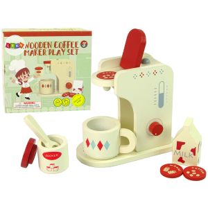 Accesorios de Cafetera de Madera para Niños