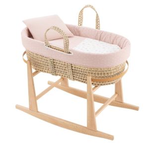 Moises Palma Acolch+pata M.nat Calma Rosa/natural 39x80x61 Cm - Cambrass