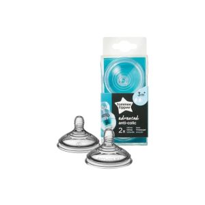 Tetina Anti-Cólicos 3+ Tommee Tippee - Silicona Suave