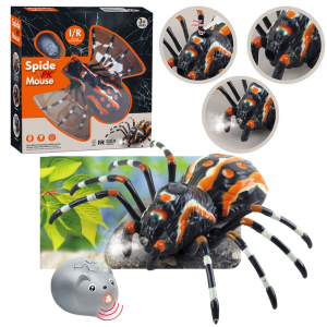 Araña Tarantula R/C Control Remoto Infrarrojo Negra