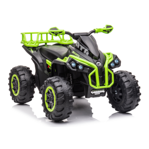 Quad Eléctrico Infantil GTS1199 Verde con Música y Luces