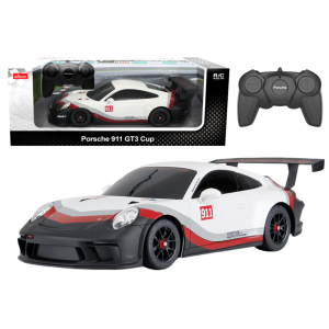 Coche RC 1:18 Rastar Porsche 911 GT3 Blanco-Gris