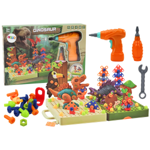Bloques de Construcción 3D de Lean toys con taladro ergonómico