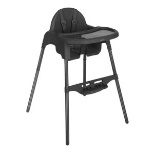 Trona 2en1 Jammy Negro Kikkaboo para Bebés