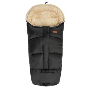 Saco de dormir Sensillo Combi 3 en 1 Minky Negro/Beige