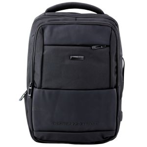 Mochila de Negocios Urbana con USB Negra 26L 45cm