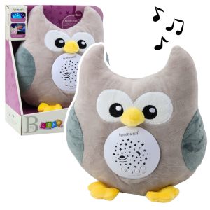 Juguete Proyector de Sonido Búho de Peluche