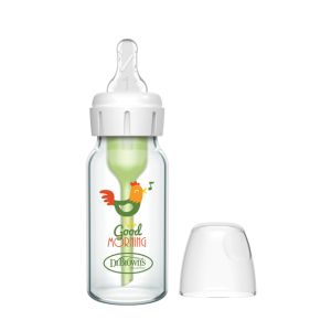 Biberón Dr. Brown's Options+ 120 ml, detalle sistema de ventilación anti-cólico