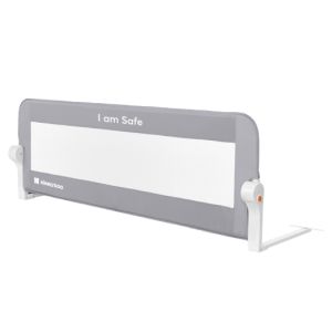Barrera de cama Kikkaboo I am safe 120cm Gris - Seguridad Infantil