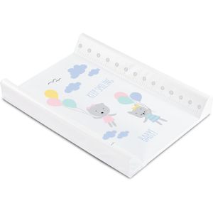Colchoneta cambiadora suave Sensillo Platinium de 70 cm, ideal para cambiar pañales.