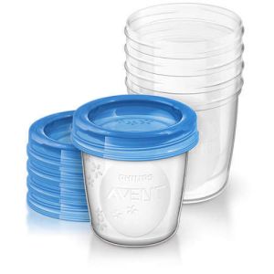 Contenedor de Alimentos Philips Avent 180 ml - 5 Piezas