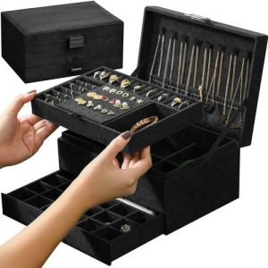 Caja de Joyas Soulima 22262 - Elegante y Espaciosa