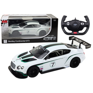 Coche Deportivo RC 1:14 Bentley Continental GT3 Blanco
