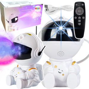 Proyector Astronauta con Control Remoto y LED Estelar