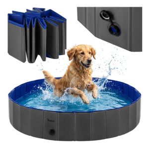 Piscina para Perros Plegable 160x30cm Purlov