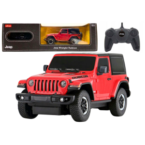 Coche RC JEEP Wrangler JL Rubicon Rojo 1:24