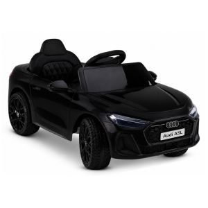 Audi A5L HL788 en negro con luces encendidas.