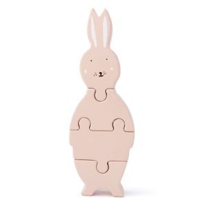 Rompecabezas de Madera Mrs. Rabbit de Trixie para Bebés