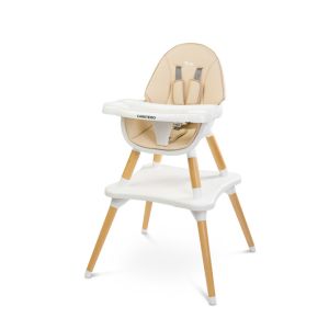 Silla Alta Tuva Beige Caretero - Diseño Escandinavo