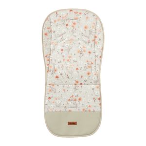 Colchoneta Universal para Carrito Reversible Velvet Bloom Beige – Acolchada y Lavable