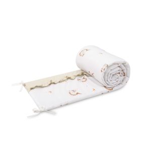 Protector de Cuna Sensillo Unicornio Beige para Bebé
