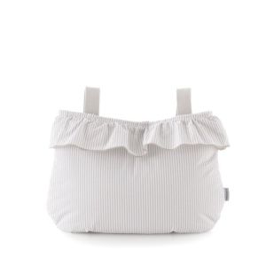 Bolso Organizador Boho Candela Crudo 13x38x20 Cm - Cambrass