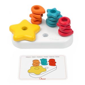 Juego Educativo Chicco toys: CLOUD COLORFUL PINS para Bebés