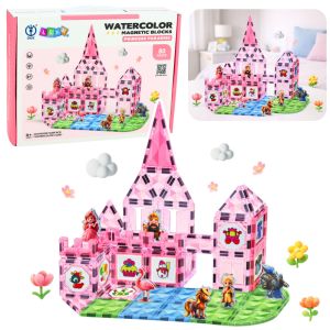Bloques magnéticos Castillo de Princesa de Lean toys