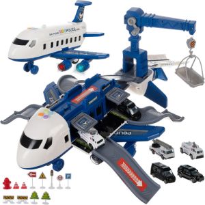 Avión de Policía Plegable Iso trade - Parque Interactivo 26680