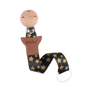 Cinta para Chupete Akuku Golden Stars - Protección y Estilo