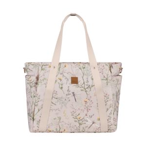 Bolsa de mamá Kikkaboo Florence Secret Garden Beige