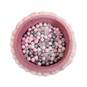 Piscina de Pelotas My Sweet Baby 200pcs - Rosa Pastel
