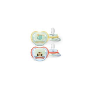 Chupete Philips Avent Ultra Air Night 0-6 meses - Confort y Salud