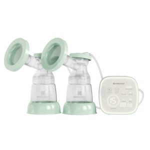 Sacaleches eléctrico doble Kikkaboo Libra para mamás modernas