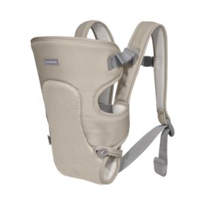 Portabebés Myra Mesh Beige Kikkaboo - Comodidad y Estilo
