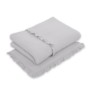 Juego de Cuna Muselina 2-piezas My Sweet Baby - Gris