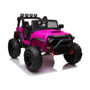 Jeep Eléctrico Infantil JC666 Rosa con Luces y Música