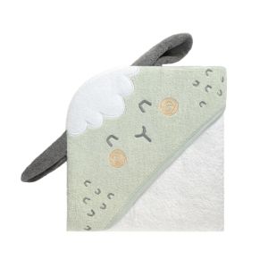 Toalla con capucha Kikkaboo Sleepy Sheep 90x90 cm