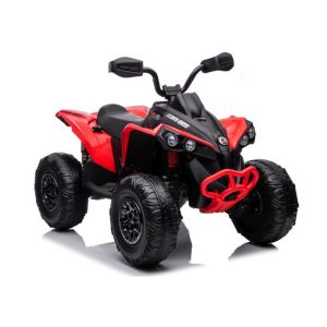 Quad Eléctrico Infantil CAN-AM Renegade Rojo con Control Remoto