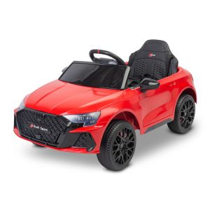 Coche eléctrico Audi RS3 rojo Toyz con diseño atractivo
