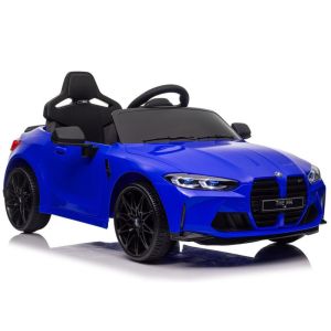 Coche Eléctrico BMW M4 con Batería 12V Azul